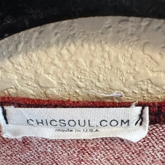 🧨 2/$15 -Chic Soul Plaid Open-Front Cardigan - Red and Black - Picture 2 of 7